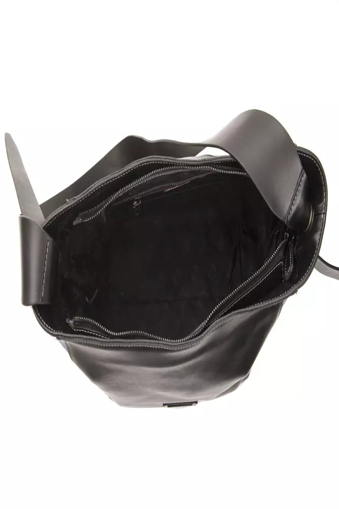 Pompei Donatella Leather Shoulder Bag