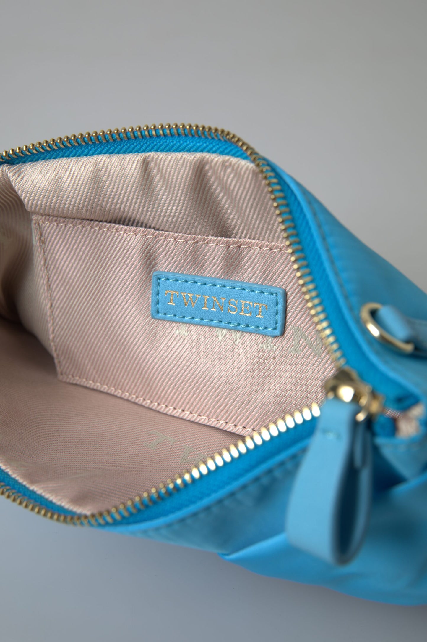 Twinset Tafta Silk Clutch Bag With Bow Elegant Evening Accessory Limited Edition