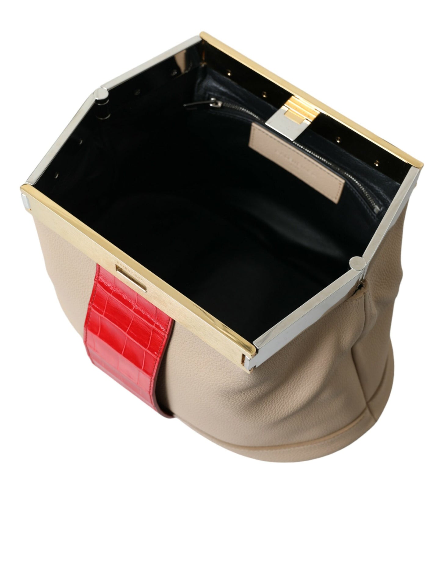 Balenciaga Two Tone Alligator And Calf Leather Pouch Bag Handbag Clutch Exclusive Edition by Balenciaga