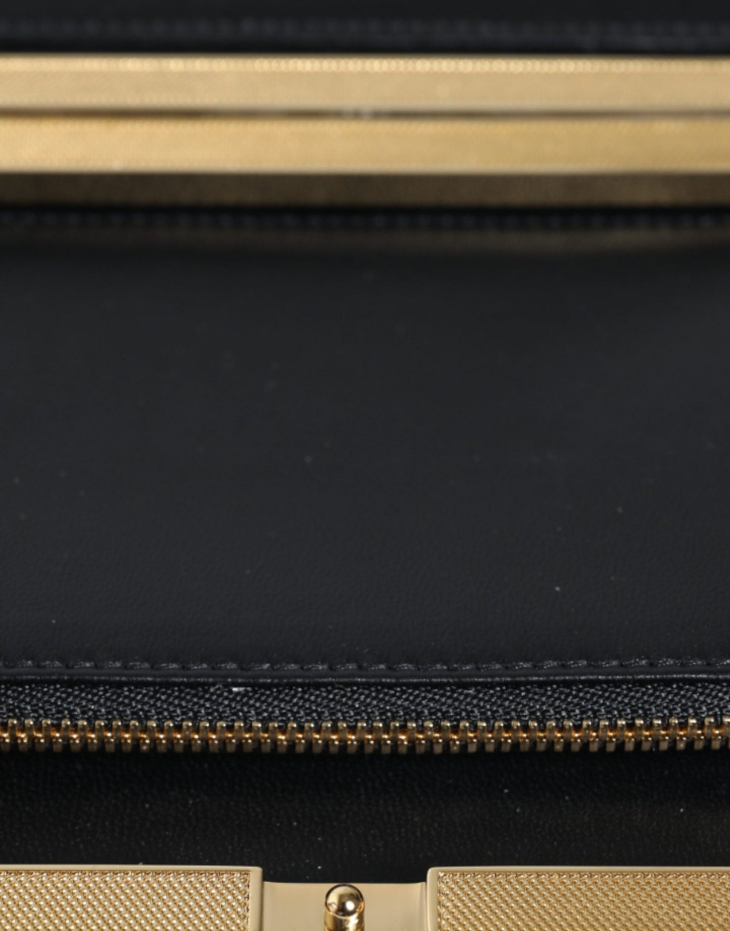 Dolce And Gabbana Suede Miniature Clutch Wallet With Gold Detailing Made In Italy Exclusive by Dolce & Gabbana