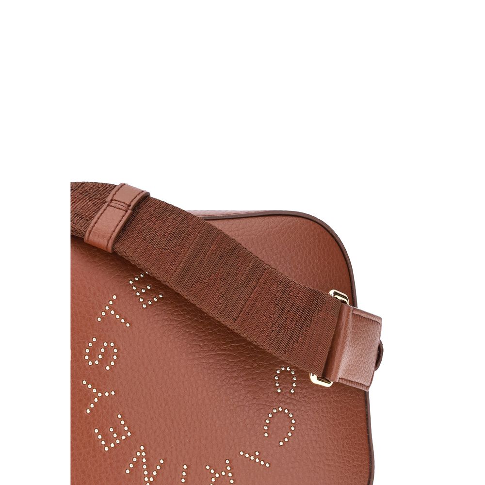 Stella McCartney Faux Leather Sustainable Shoulder Bag With Adjustable Strap And Zippered Closure by Stella McCartney