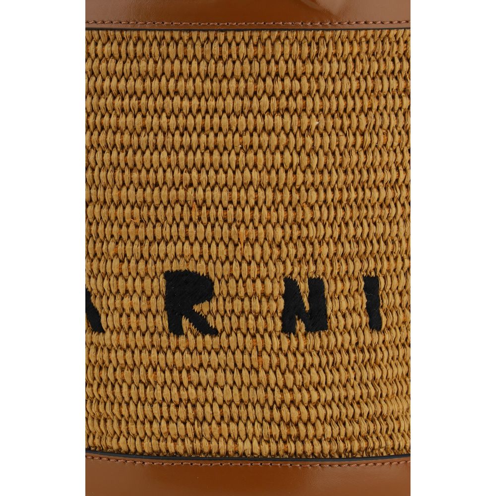 Marni Tropicalia Raffia Bucket Bag