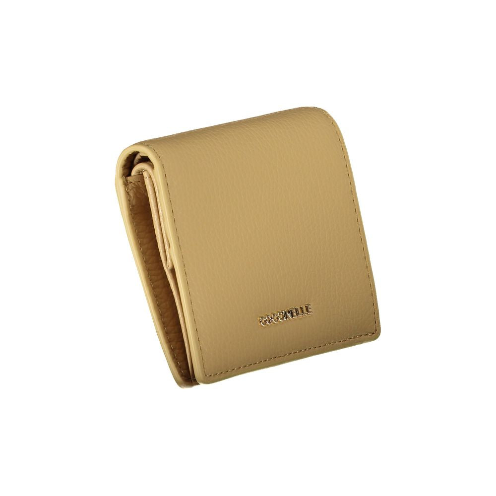 Exclusive Luxury Leather Wallet Two Compartments Coin Purse With Automatic Closure by Coccinelle