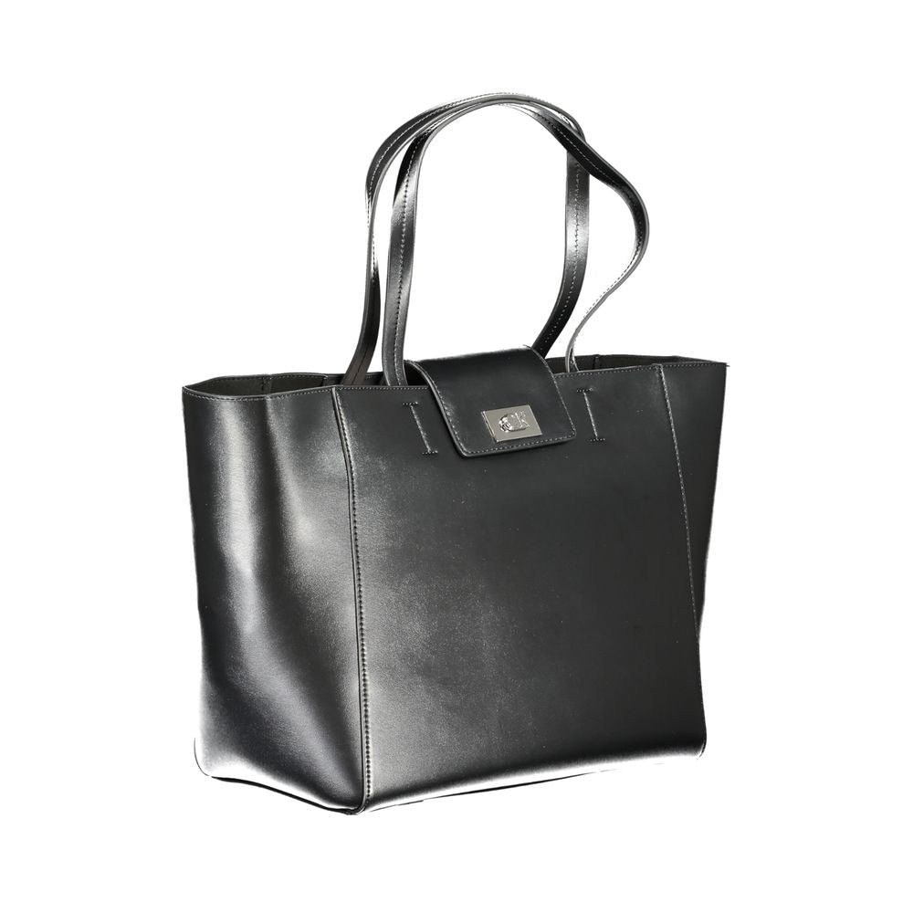 Calvin Klein Black Polyester Handbag by Calvin Klein