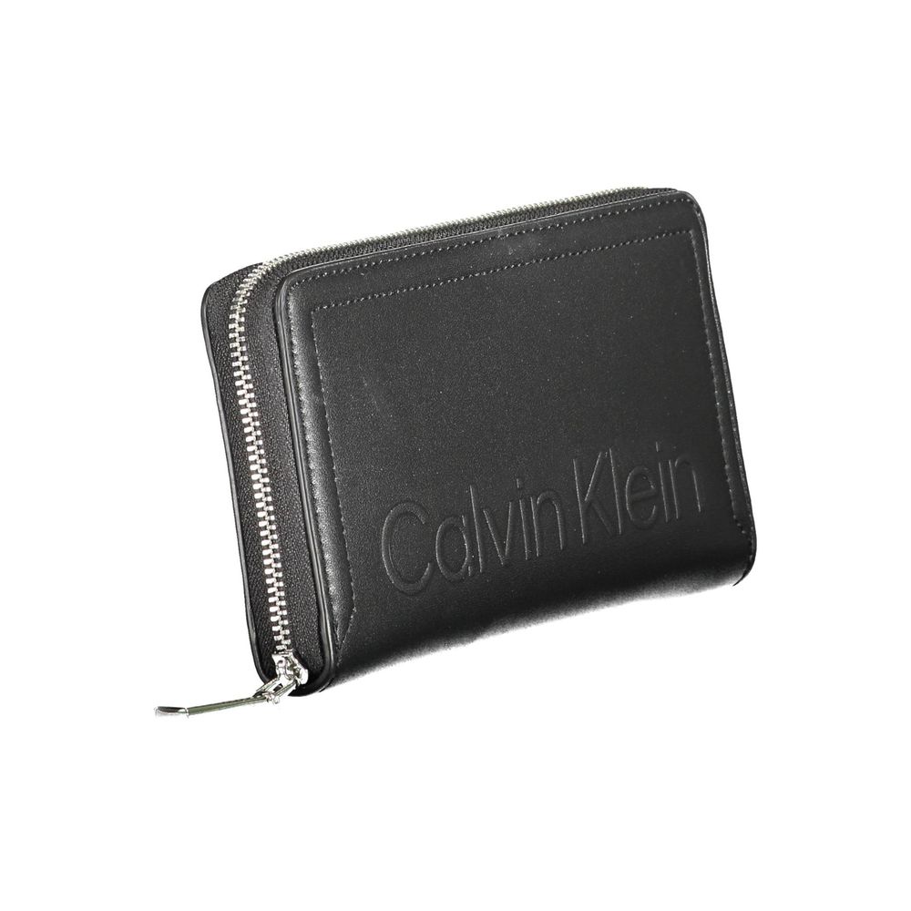 Calvin Klein Black Polyethylene Wallet by Calvin Klein
