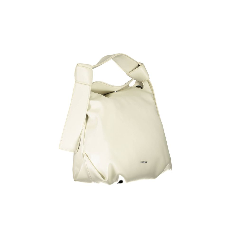 Calvin Klein Beige Polyester Handbag by Calvin Klein