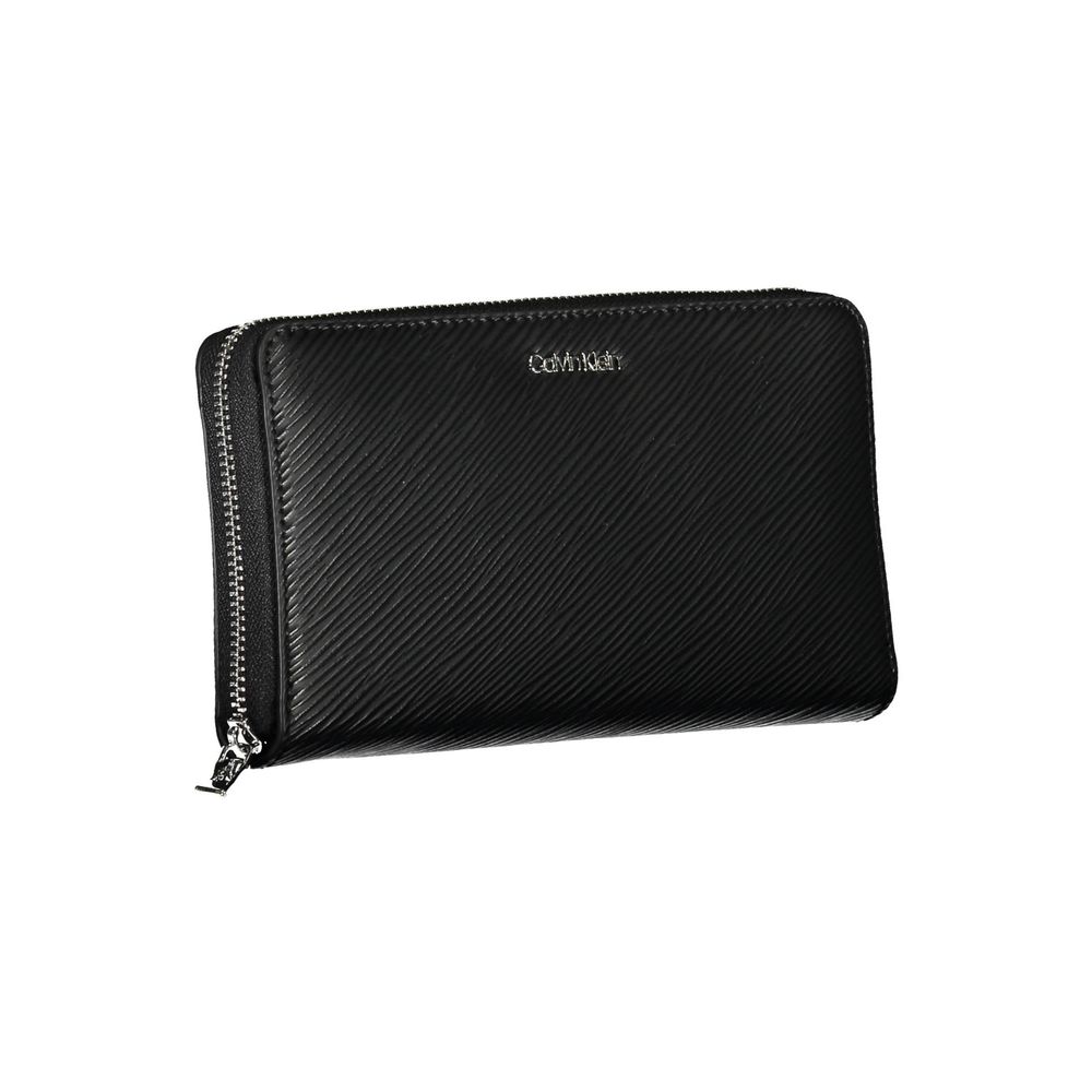 Calvin Klein Black Polyethylene Wallet by Calvin Klein