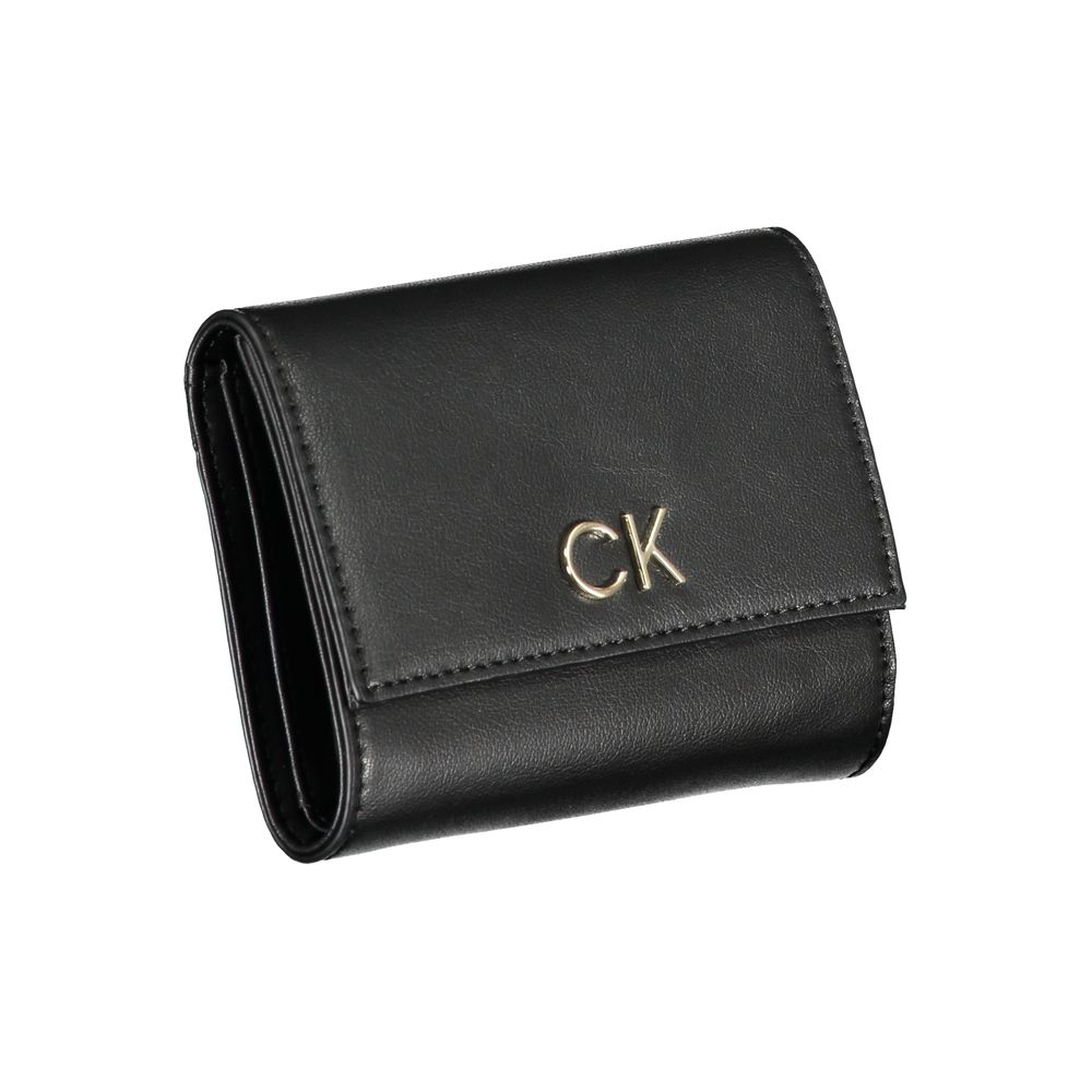 Calvin Klein Black Polyester Wallet by Calvin Klein