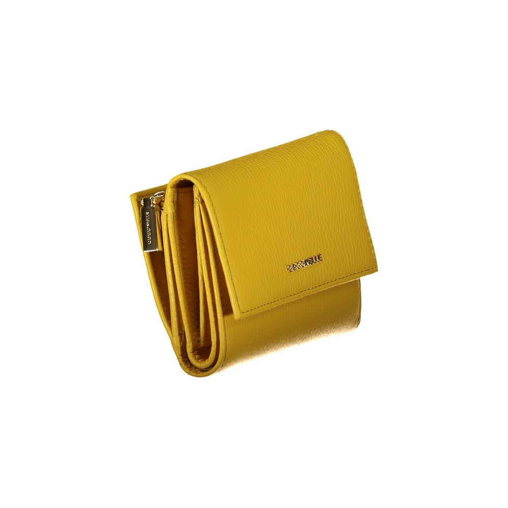 Coccinelle Yellow Leather Wallet by Coccinelle