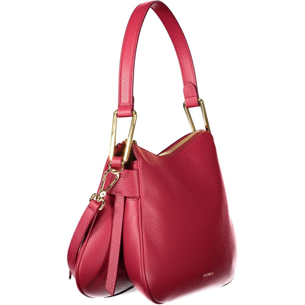 Coccinelle Red Leather Handbag by Coccinelle