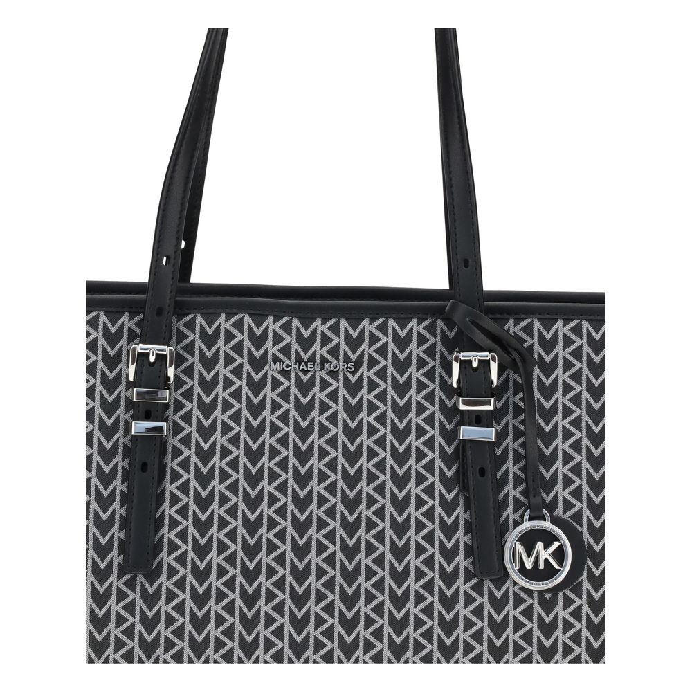 Michael Kors Black Polyester Shoulder Bag by Michael Kors