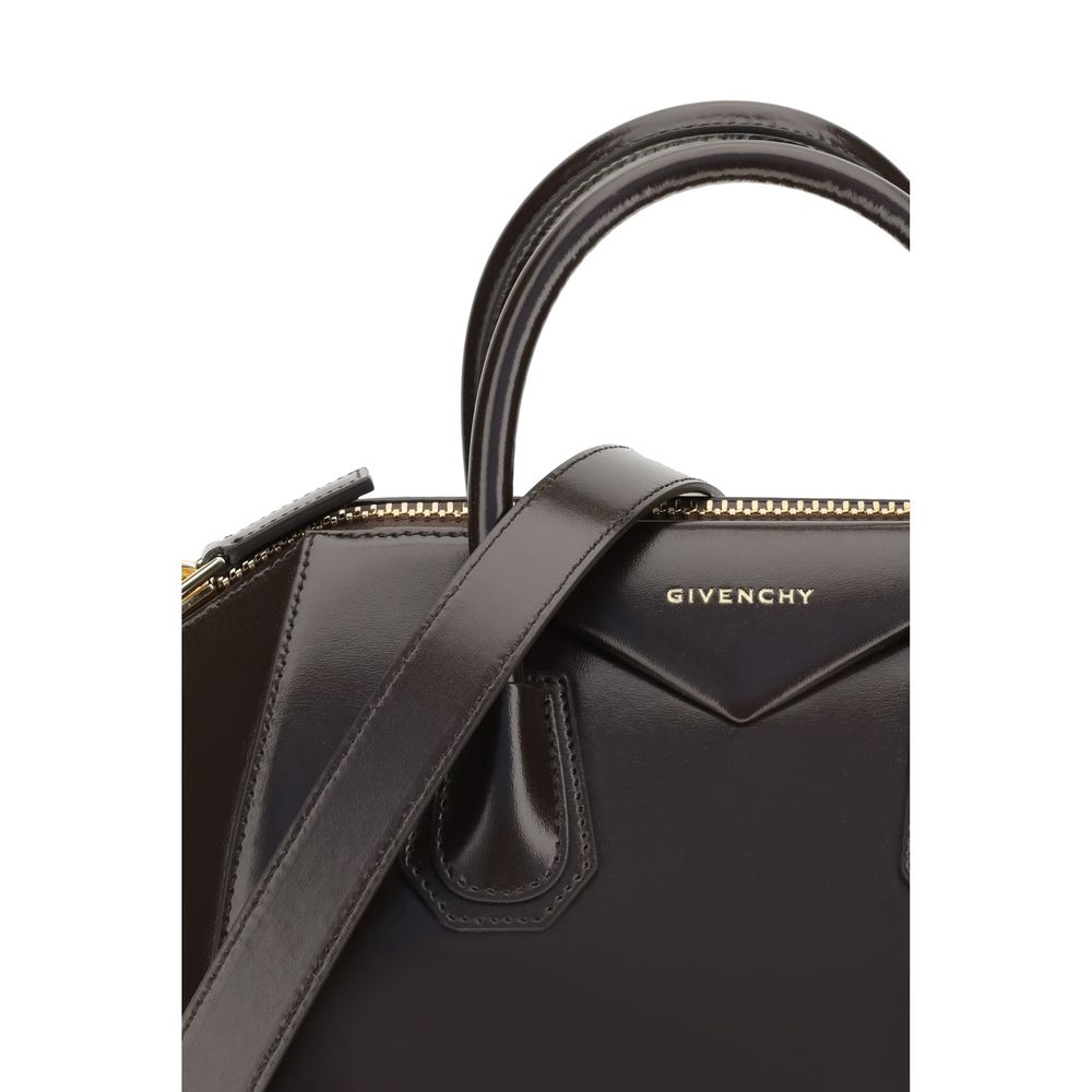 Givenchy Brown Calf Leather Bos Taurus Handbag by Givenchy