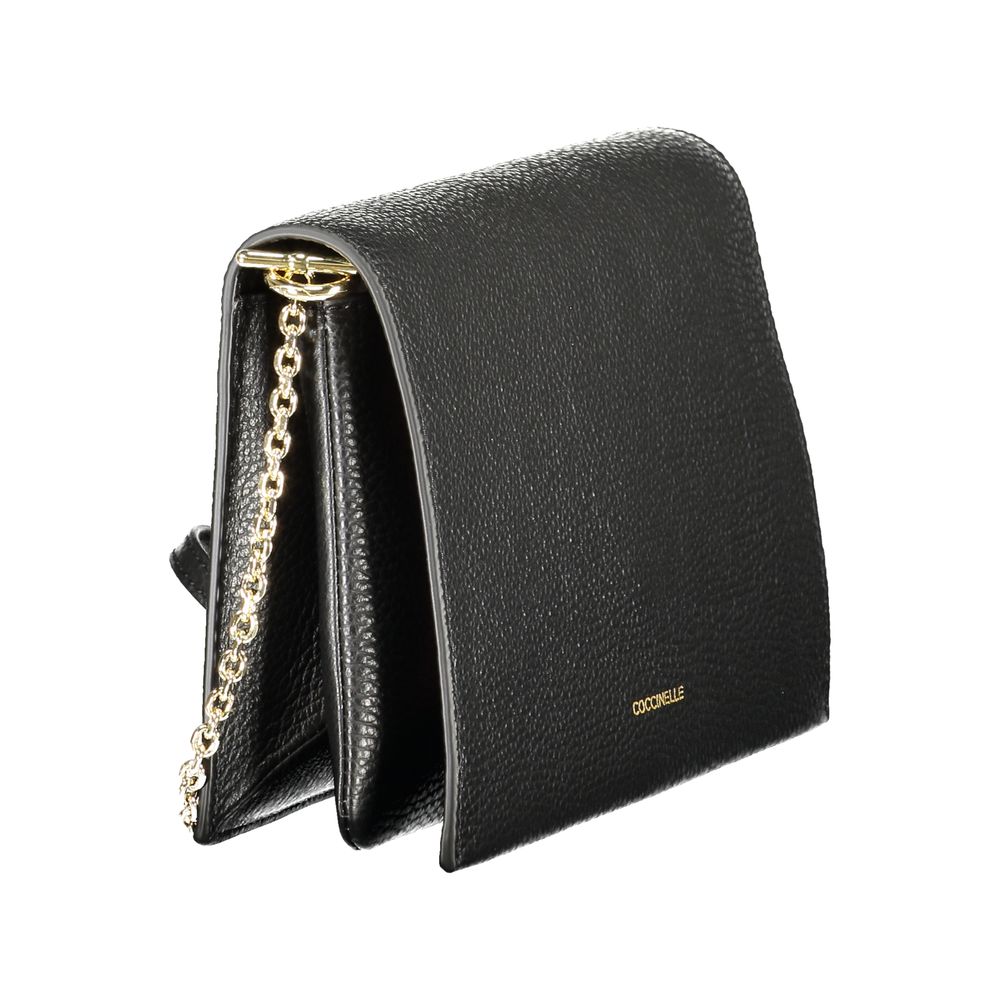 Coccinelle Black Leather Women Handbag by Coccinelle