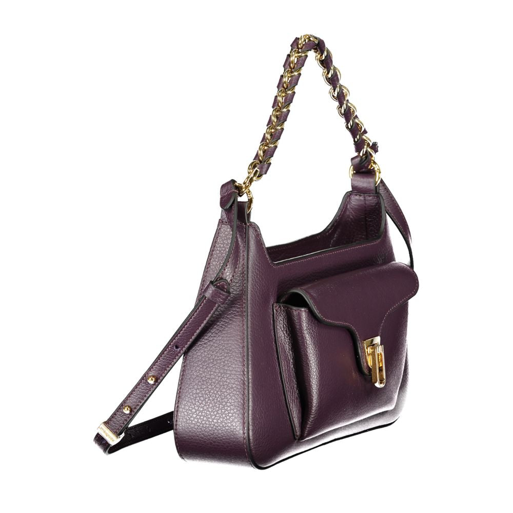 Coccinelle Purple Leather Women Handbag by Coccinelle