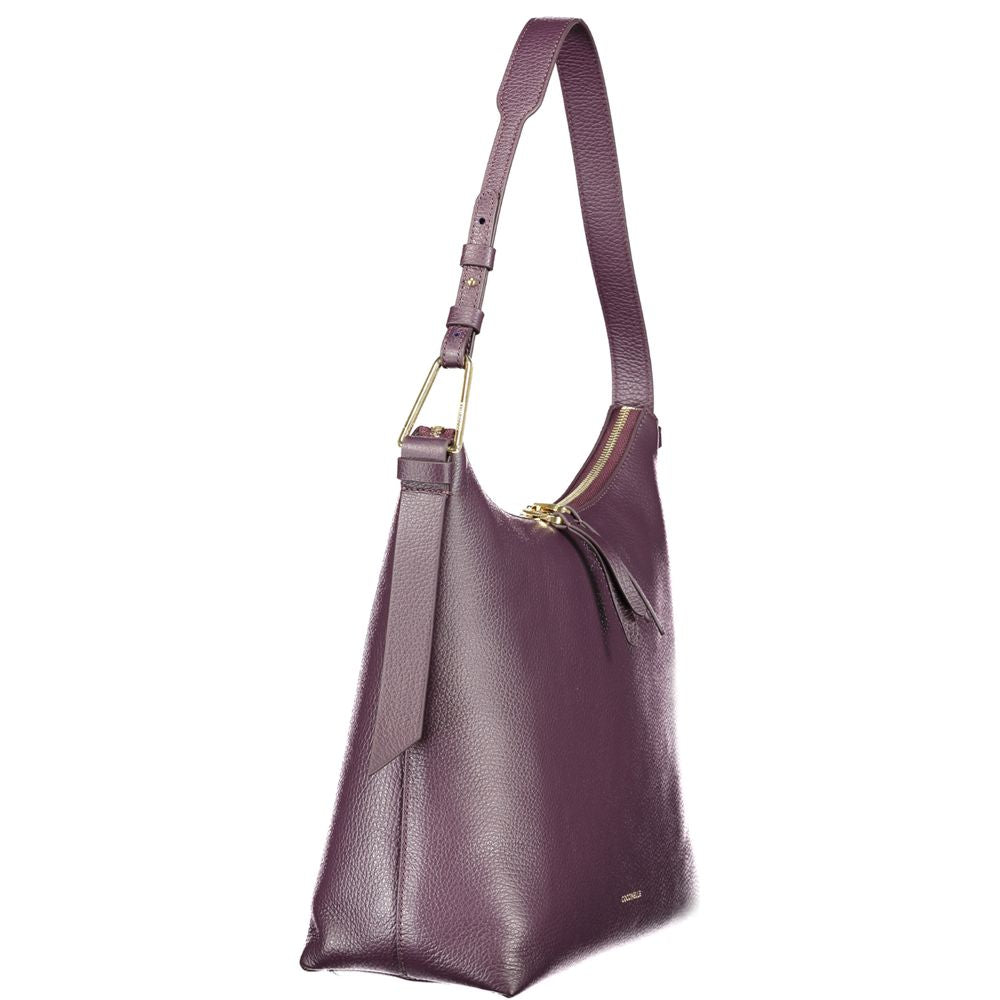 Coccinelle Purple Leather Women Handbag by Coccinelle