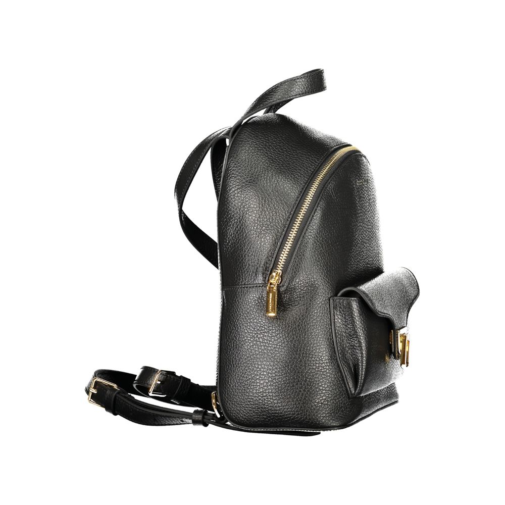Coccinelle Black Leather Women Backpack by Coccinelle