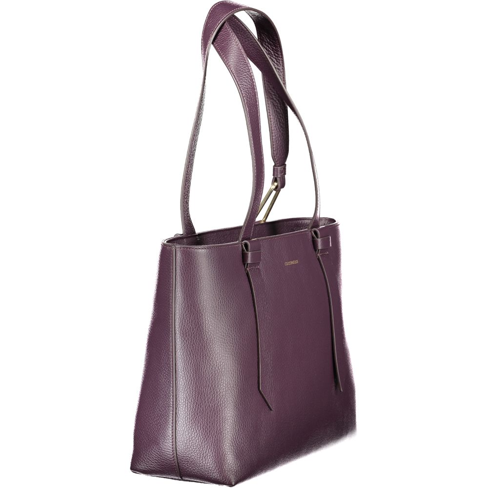Coccinelle Purple Leather Women Handbag by Coccinelle