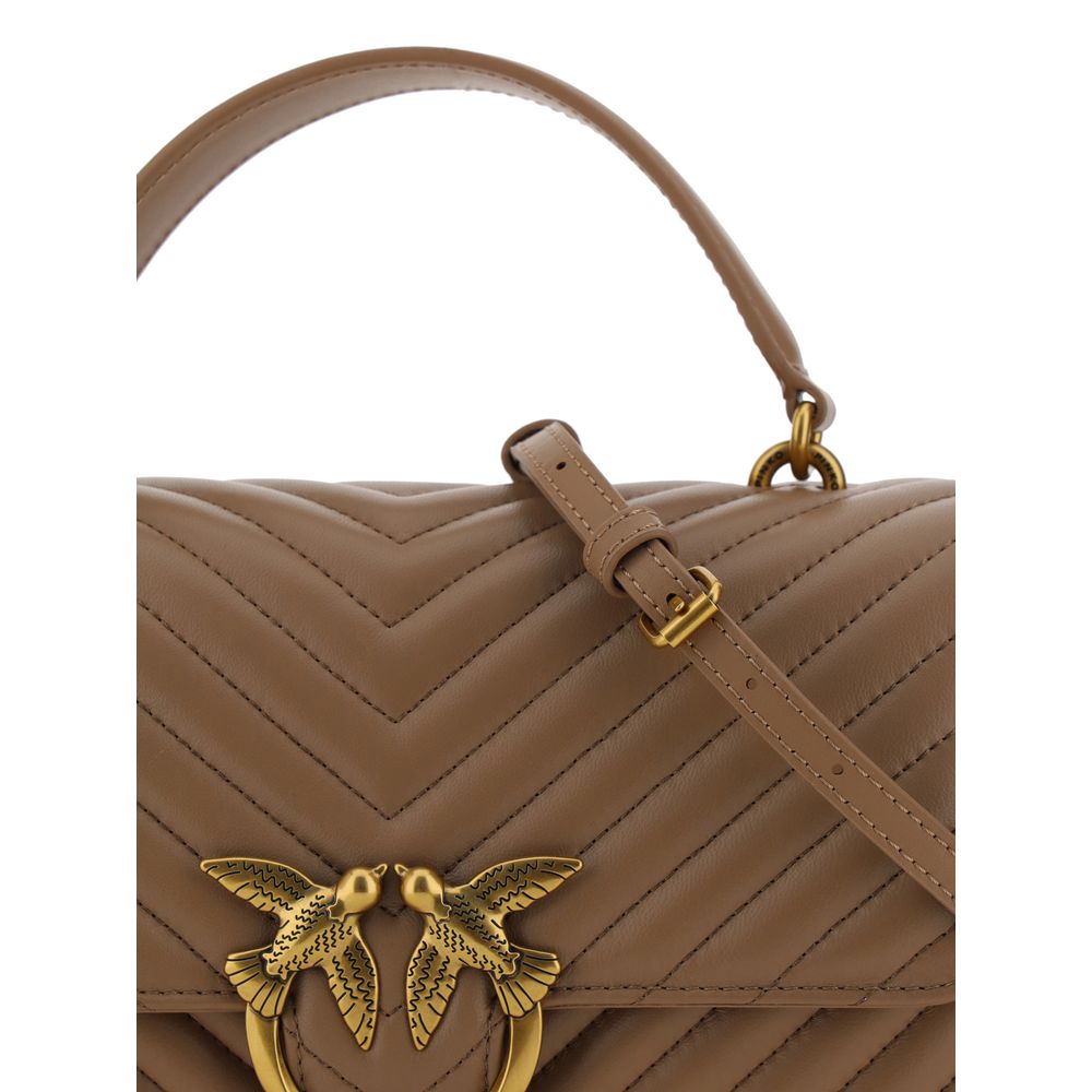 PINKO Brown Calf Leather Bos Taurus Wallet by PINKO