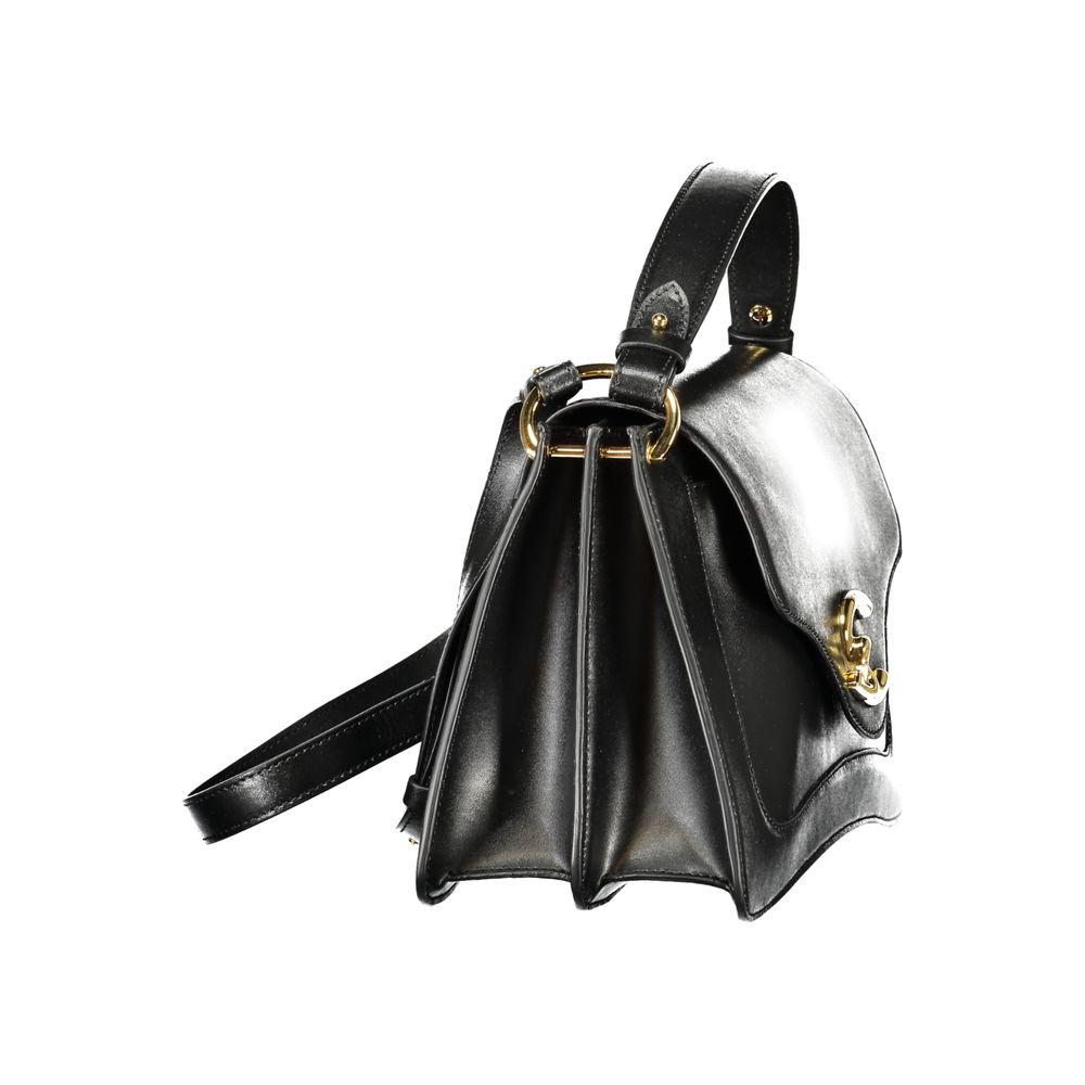 Coccinelle Black Leather Handbag by Coccinelle