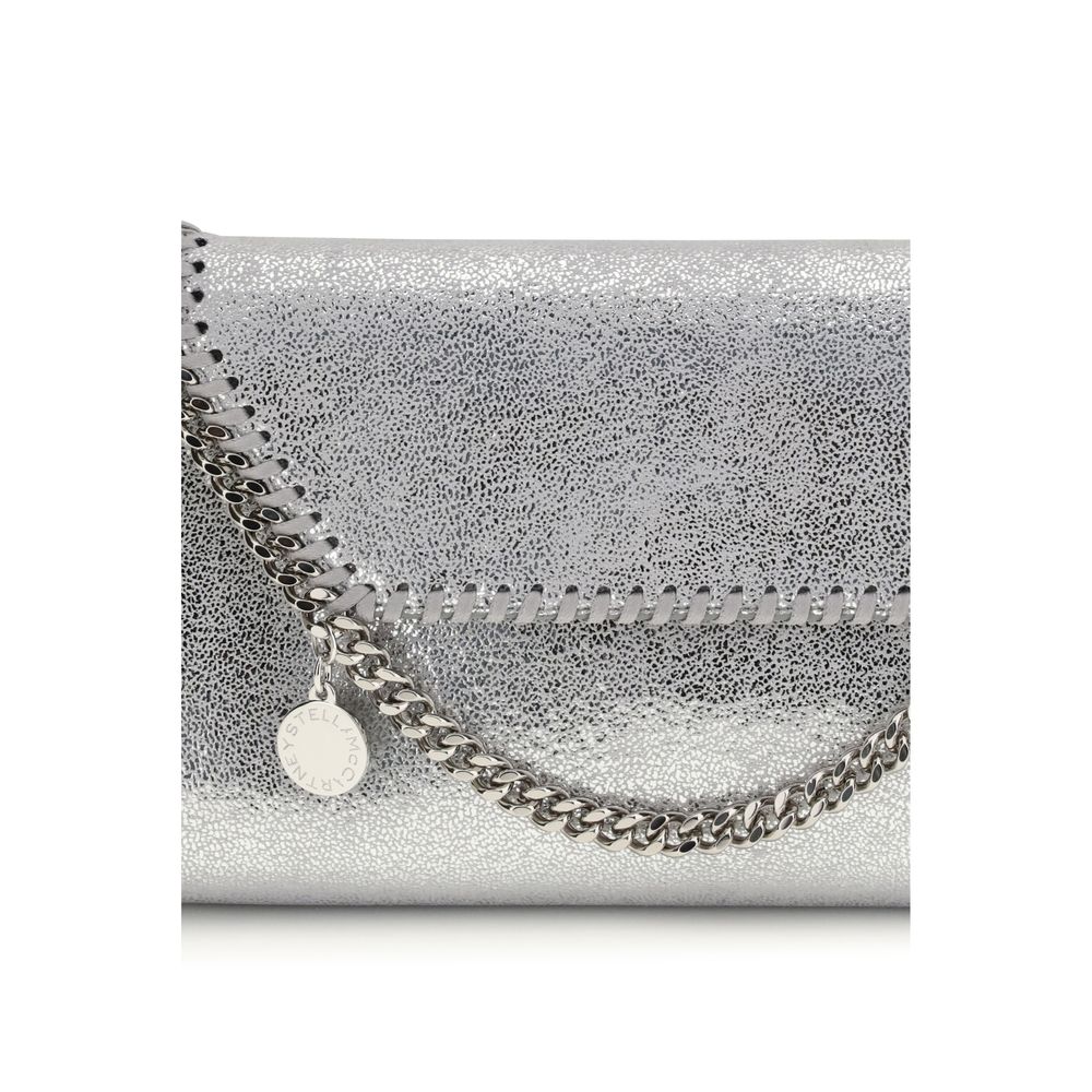 Stella McCartney Silver Polyester Shoulder Bag by Stella McCartney