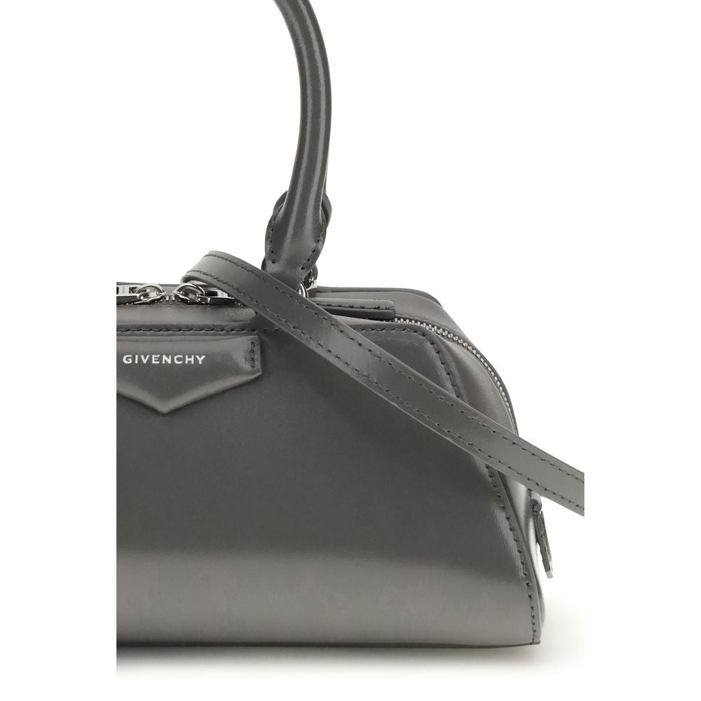 Givenchy Gray Antigona East-West Mini by Givenchy