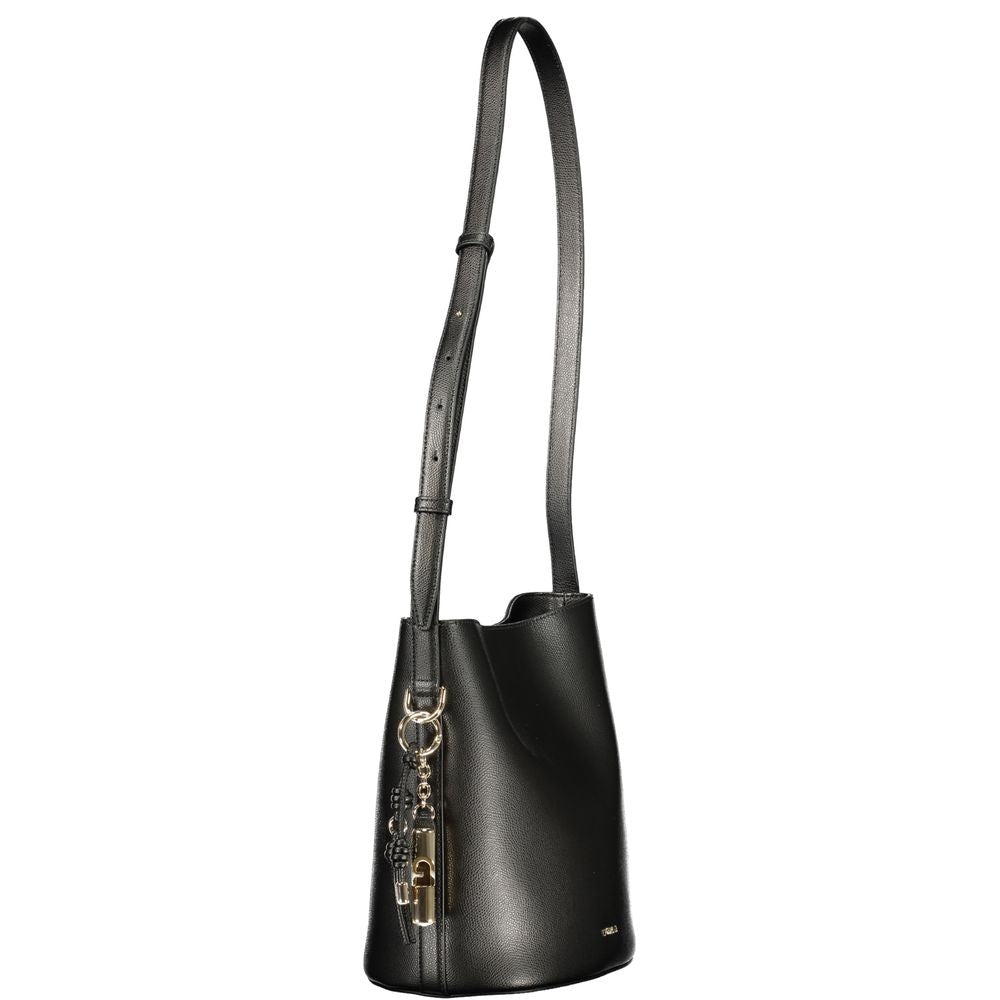 Furla Black Leather Handbag
