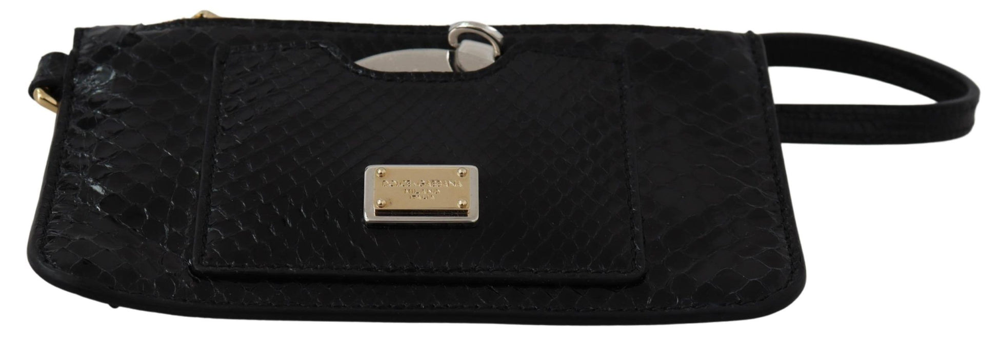 Dolce And Gabbana Agnese Python Leather Wristlet Wallet Made In Italy Exclusive Edition by Dolce & Gabbana