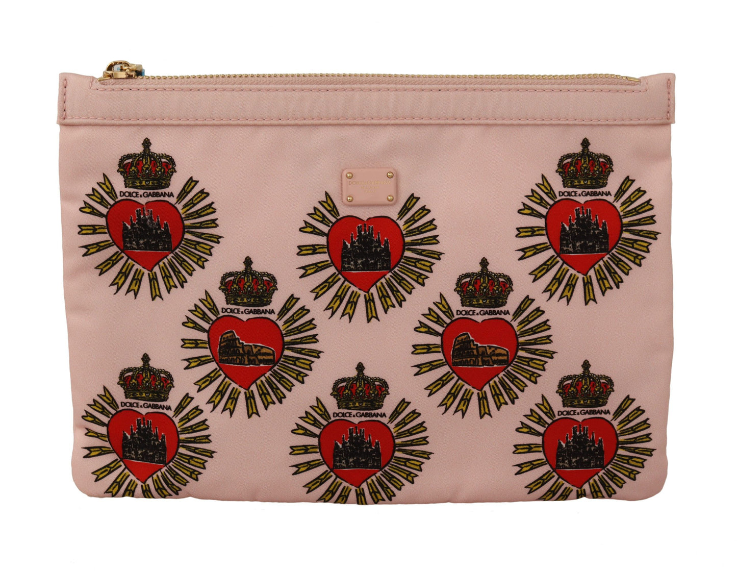 Dolce and Gabbana Devotion Nylon Heart Pouch Exclusive by Dolce & Gabbana