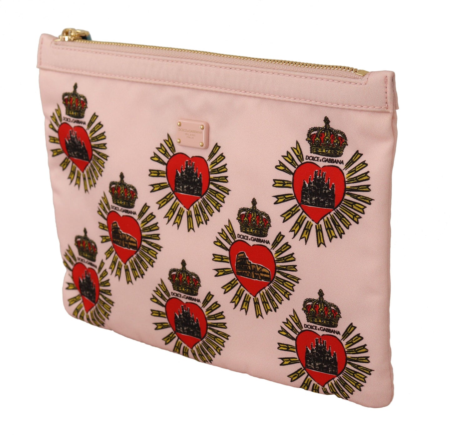 Dolce and Gabbana Devotion Nylon Heart Pouch Exclusive by Dolce & Gabbana