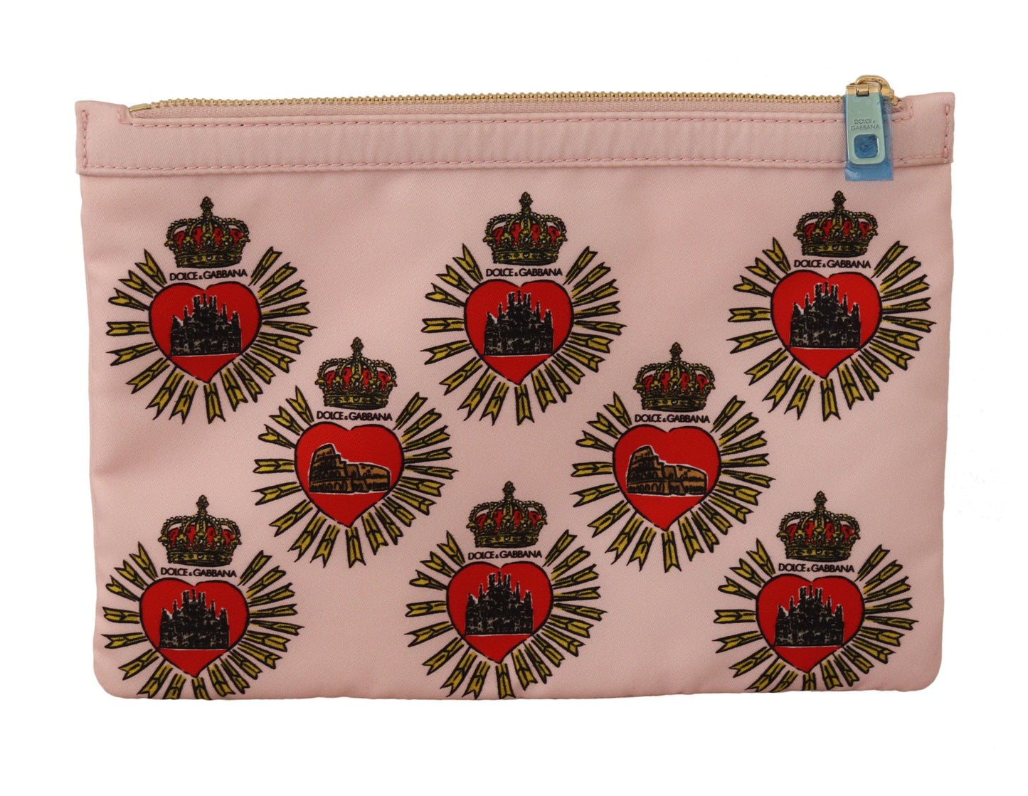Dolce and Gabbana Devotion Nylon Heart Pouch Exclusive by Dolce & Gabbana
