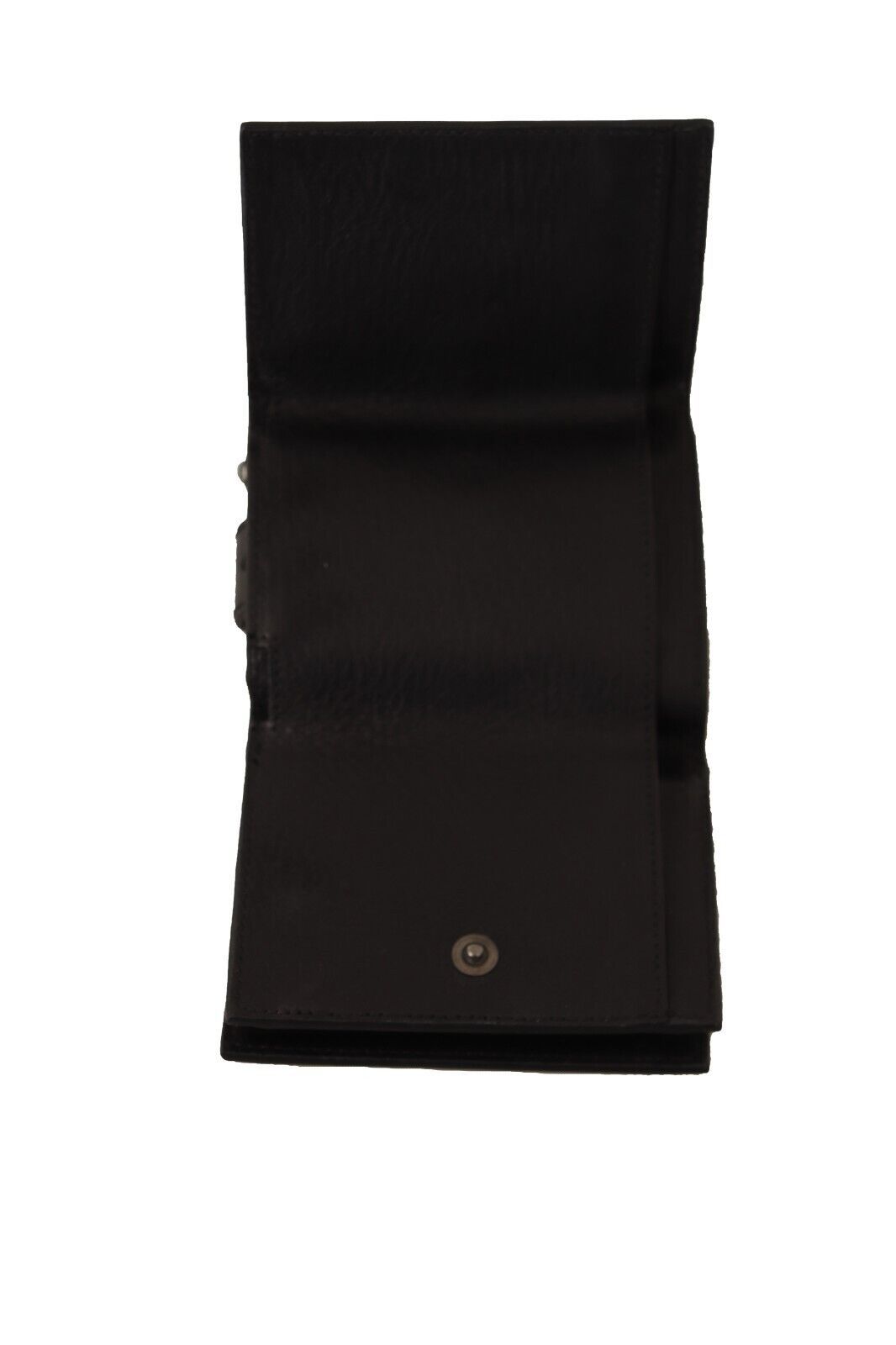 Dolce And Gabbana Leather Trifold Multi Kit With Belt Strap Made In Italy Exclusive Black by Dolce & Gabbana