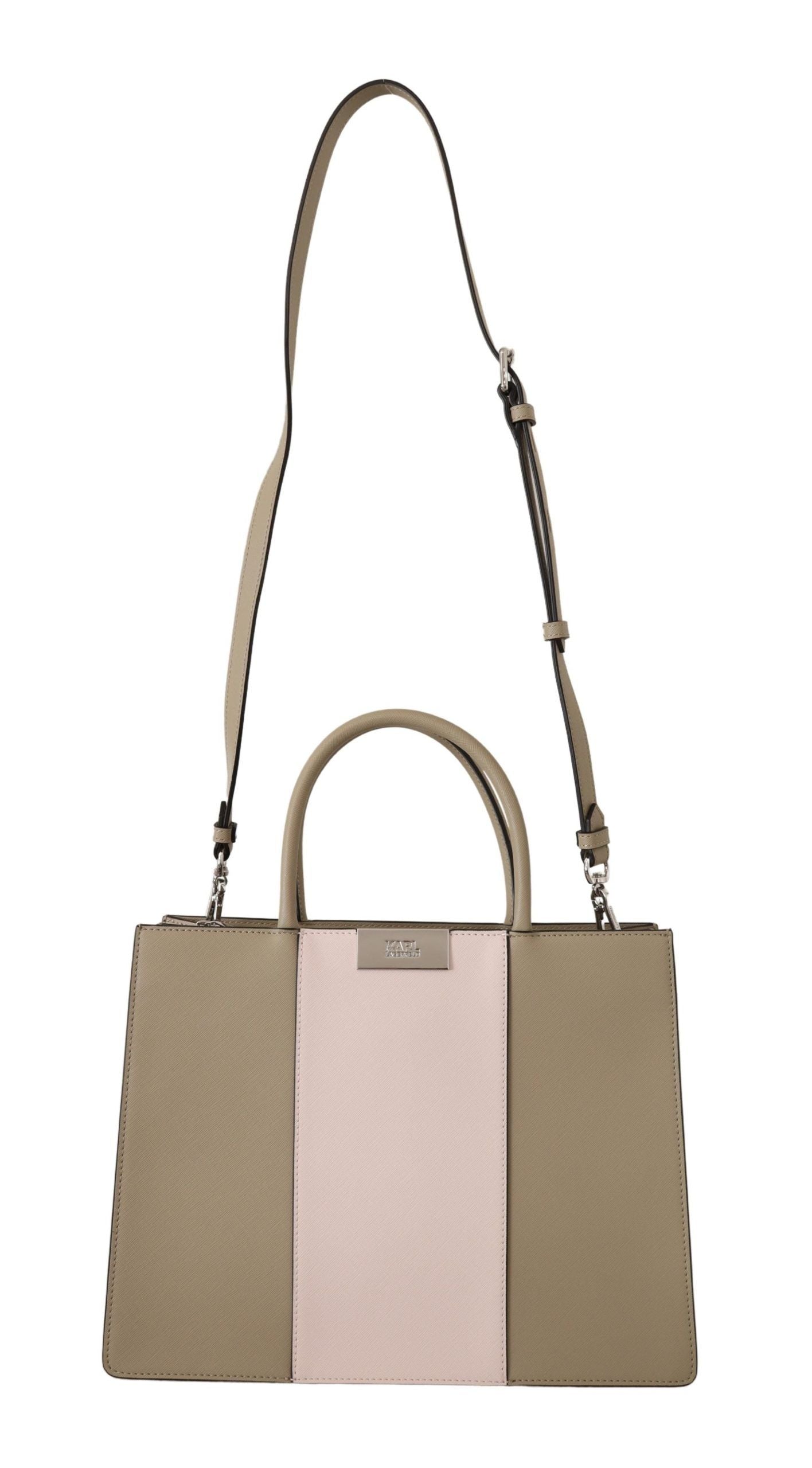 Sage Green Tote shoulder bag by Karl Lagerfeld