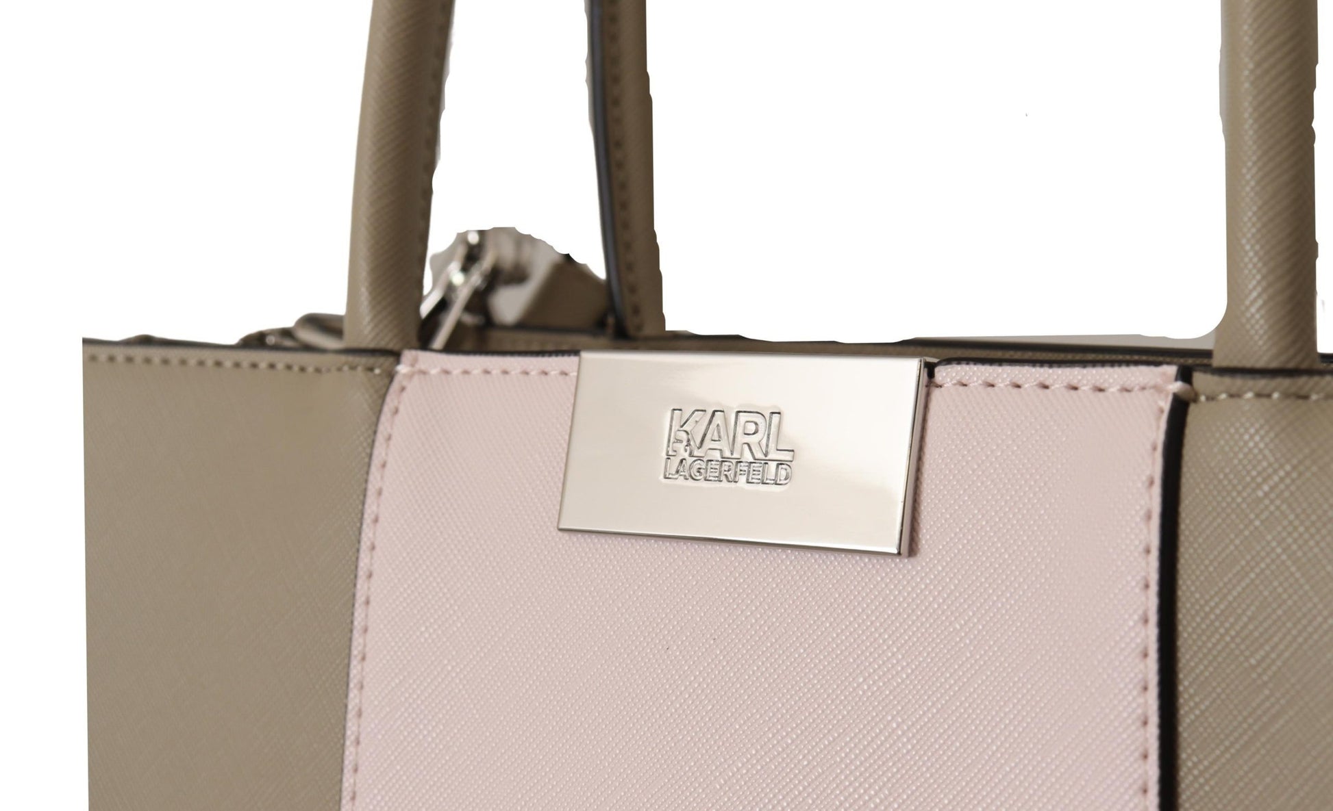 Sage Green Tote shoulder bag by Karl Lagerfeld