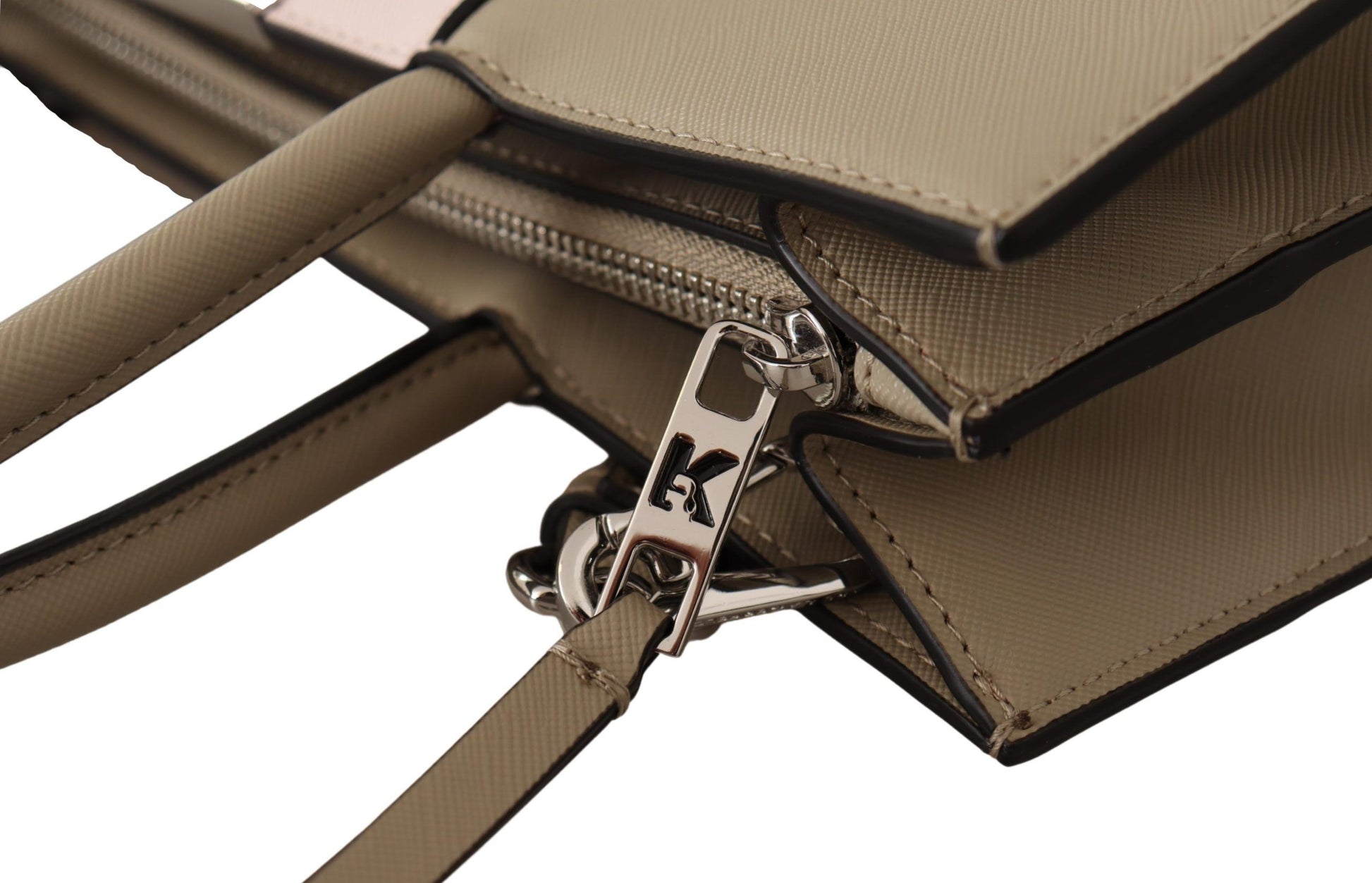 Sage Green Tote shoulder bag by Karl Lagerfeld