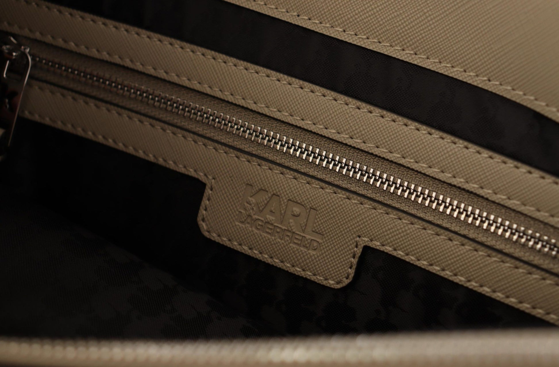 Sage Green Tote shoulder bag by Karl Lagerfeld