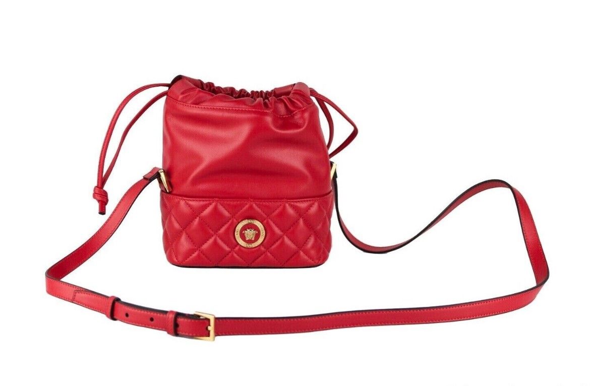 Versace Quilted Leather Shoulder Bag Limited Edition by Versace