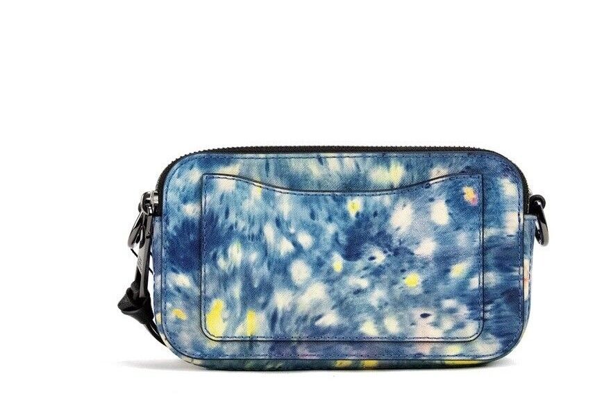 Marc Jacobs The Watercolor Snapshot Shoulder Bag Printed Saffia Blue Multi Exclusive by Marc Jacobs