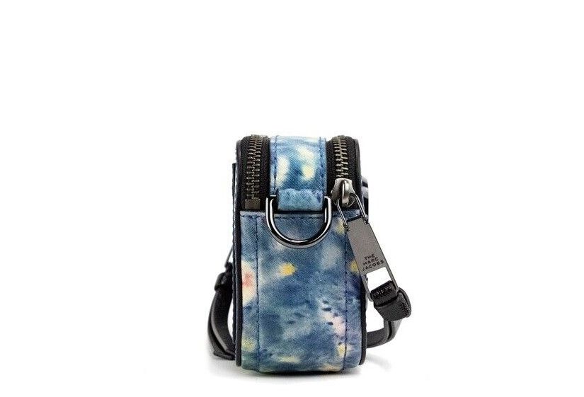 Marc Jacobs The Watercolor Snapshot Shoulder Bag Printed Saffia Blue Multi Exclusive by Marc Jacobs