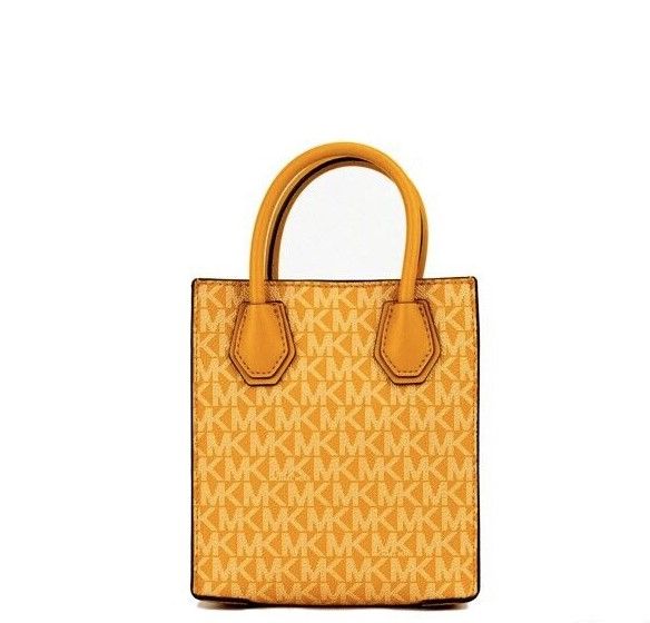 Michael Kors Mercer XS Crossbody Bag Honeycomb Signature Leather Exclusive Edition by Michael Kors