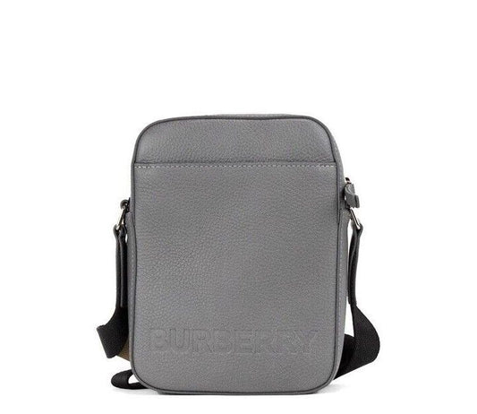 Burberry Thornton Embossed Logo Crossbody Bag Pebbled Leather Compact Everyday Luxury Limited Edition by Burberry