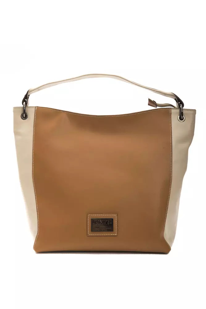 Pompei Donatella Leather Shoulder Bag