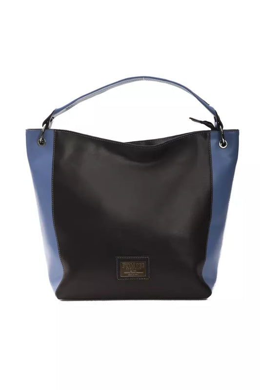 Pompei Donatella Leather Shoulder Bag