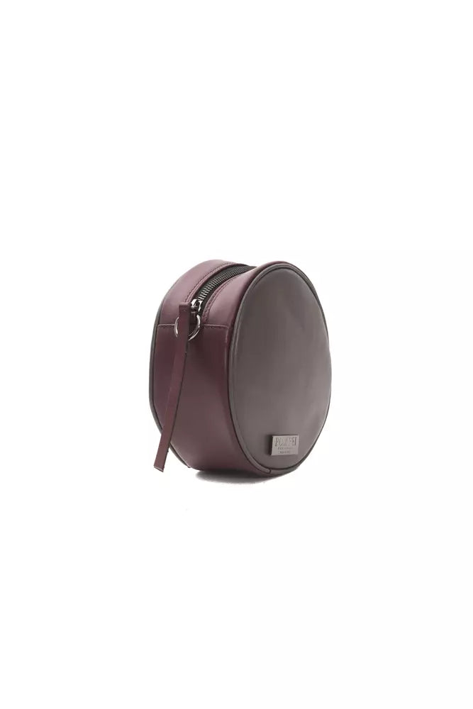 Leather Small Oval Crossbody Bag