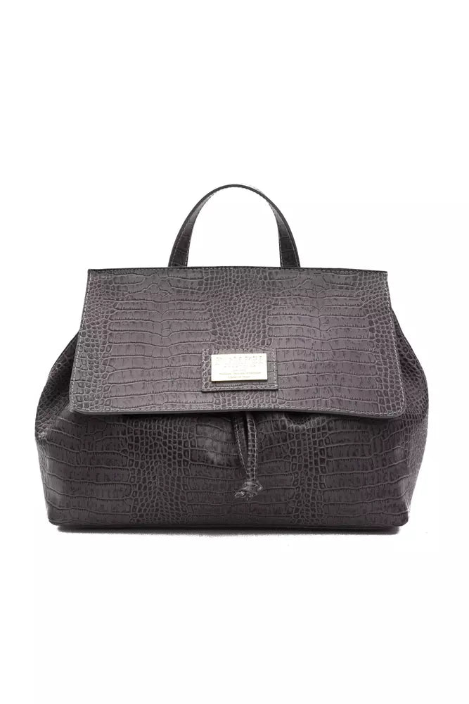Pompei Donatella Crocodile Leather Bag