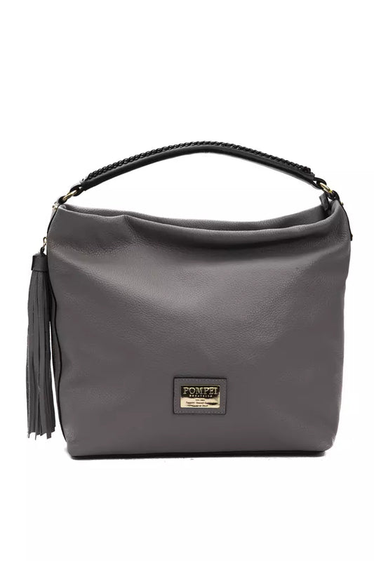 Pompei Donatella Leather Shoulder Bag
