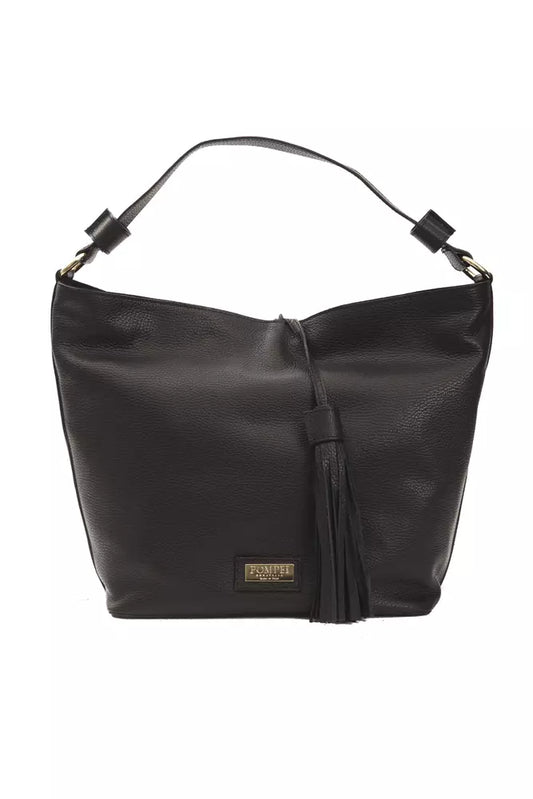 Pompei Donatella Leather Shoulder Bag