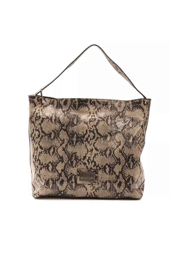 Pompei Donatella Python Shoulder Bag