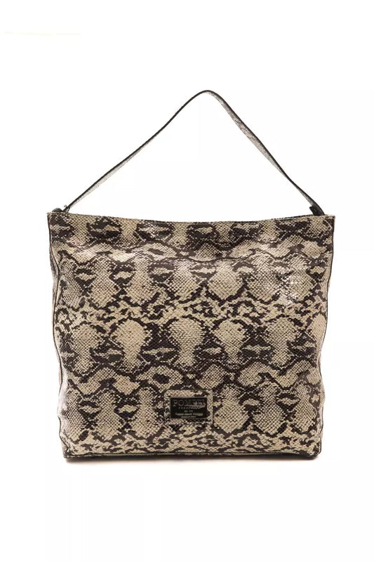 Pompei Donatella Python Shoulder Bag