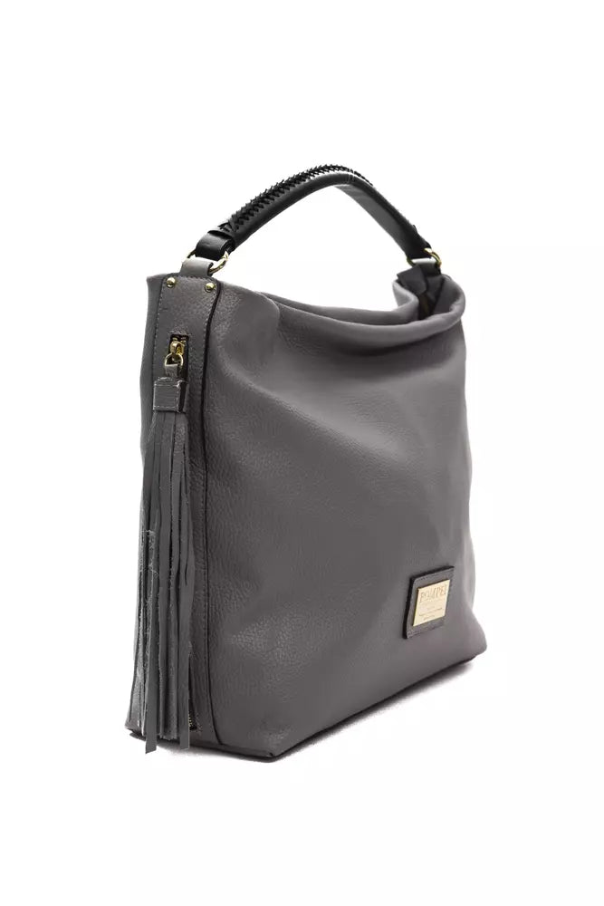 Pompei Donatella Leather Shoulder Bag