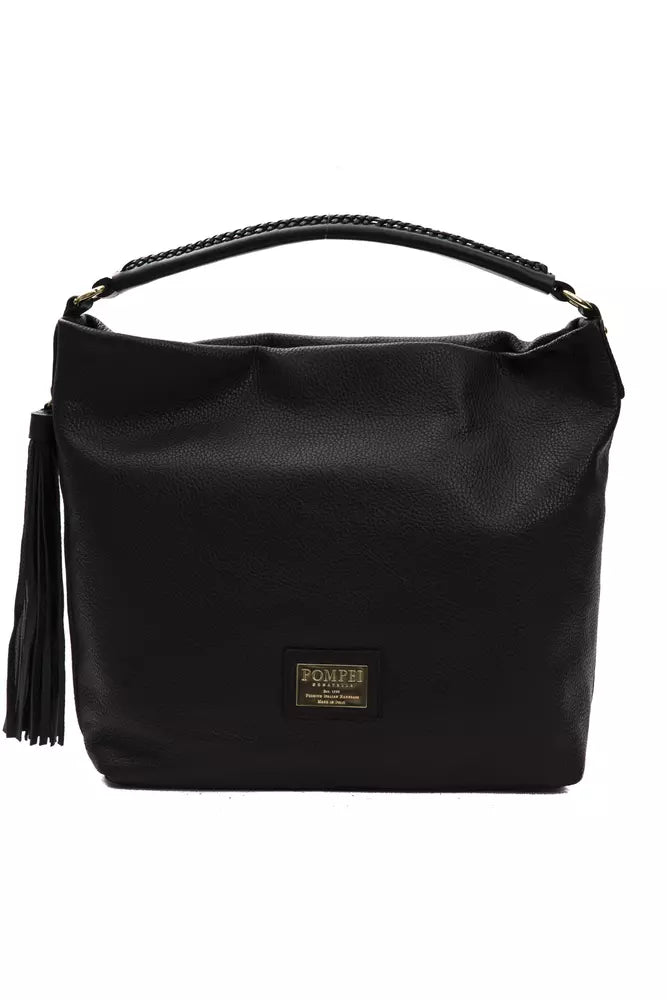 Pompei Donatella Leather Shoulder Bag